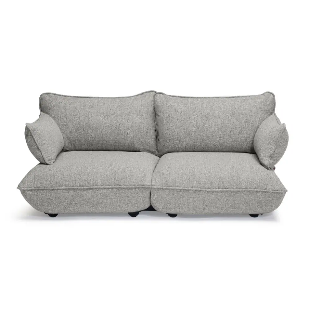 Fatboy sumo sofa medium mingle grid stone Bedtime.no.