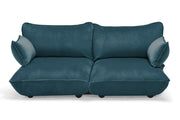 Fatboy sumo sofa medium velvet recycled petrol Bedtime.no.
