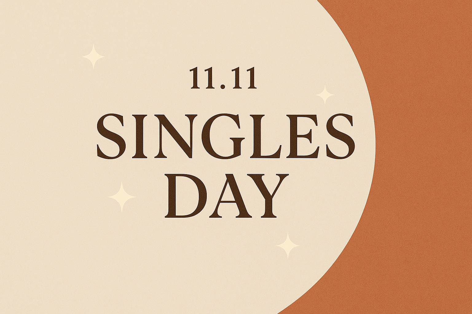 Singles Day Banner