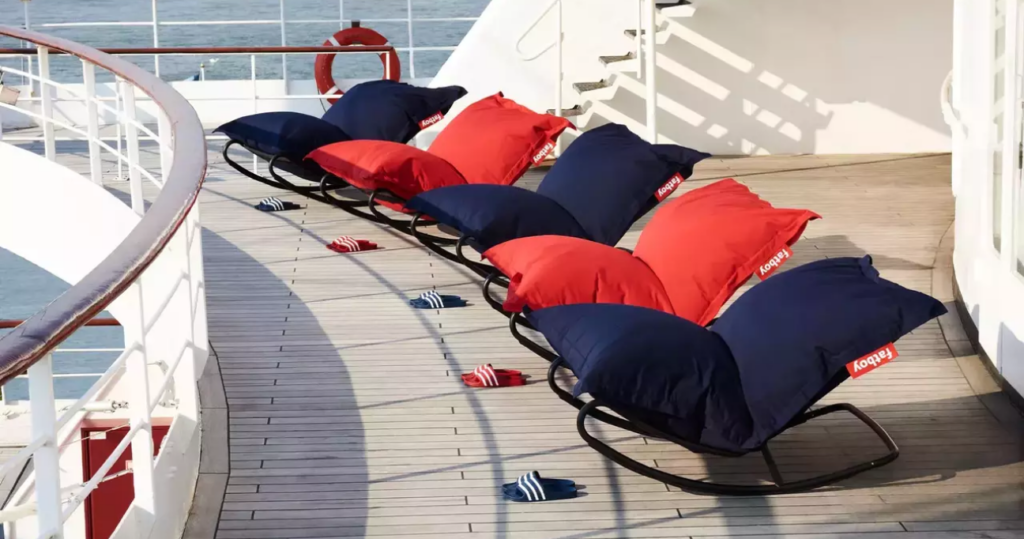 Fatboy Sakkosekk Original Outdoor dark ocean Bedtime.no.