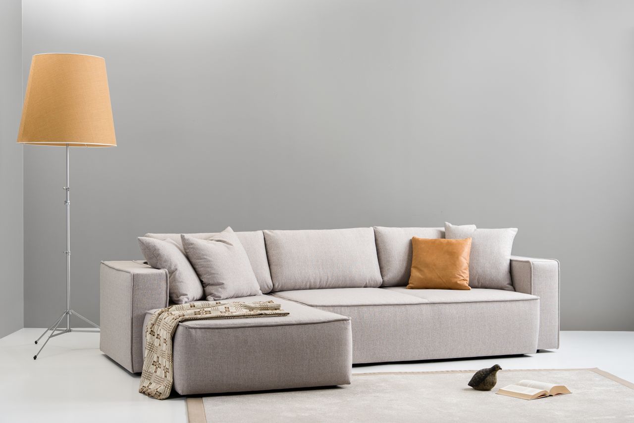 Sovesofa Melody med sjeselong fra Hovden Møbel