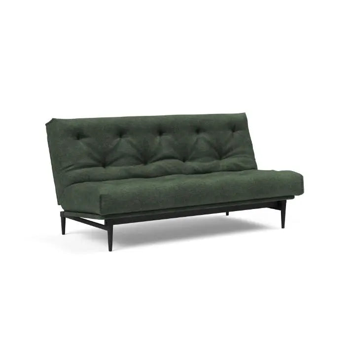 Sovesofa Colpus Sort Eik med Spring Madrass fra Innovation Living