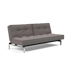 Sovesofa Splitback med Krom ben