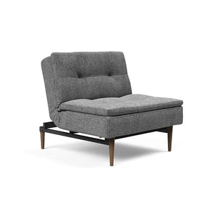 Stol Dublexo med Mørk Styletto Ben