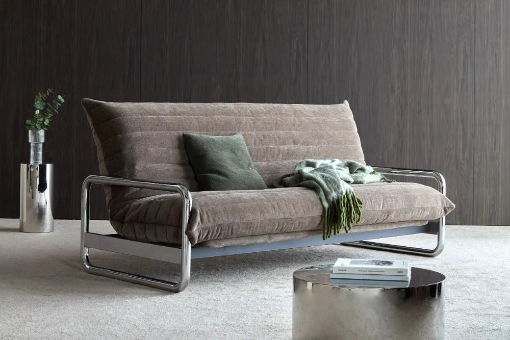 Sovesofa Lomira Quiltos med Latex madrass fra Innovation Living Bedtime.no Innovation Living.