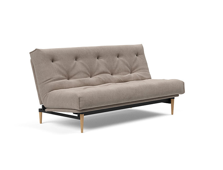 Sovesofa Colpus Eik med Soft Spring Madrass fra Innovation Living