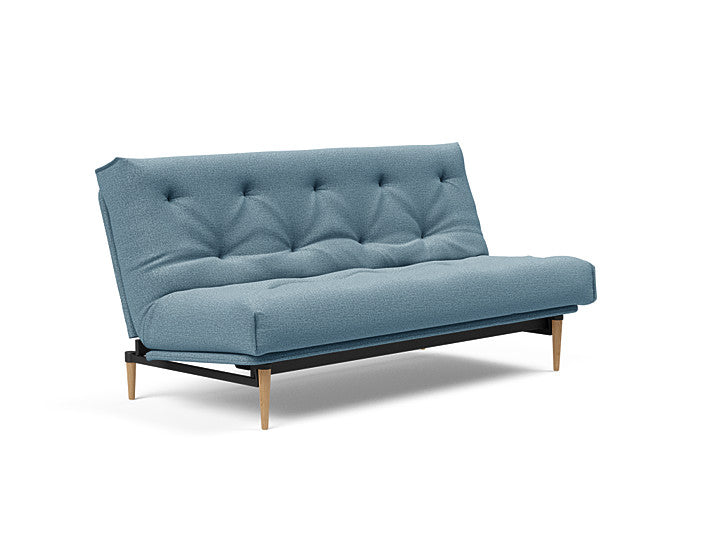 Sovesofa Colpus Eik med Soft Spring Madrass fra Innovation Living