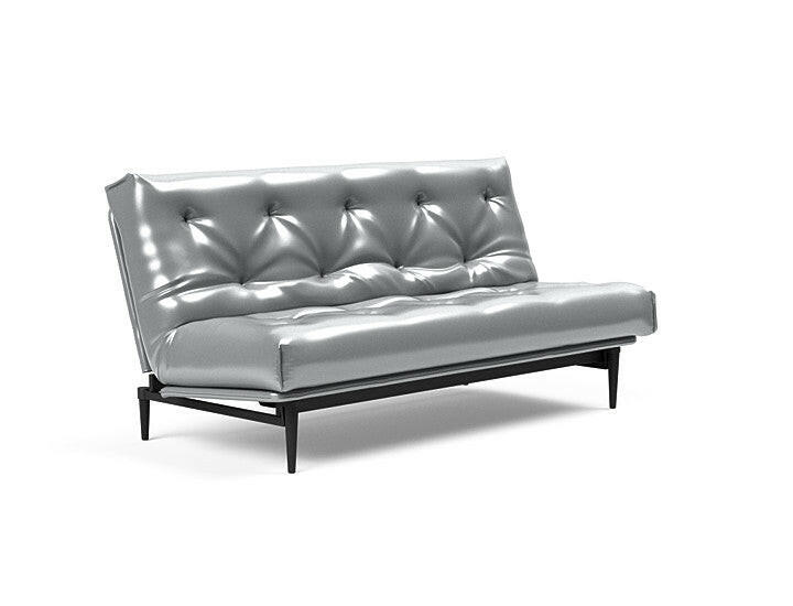 Sovesofa Colpus Sort Eik med Latex Madrass fra Innovation Living Innovation Living