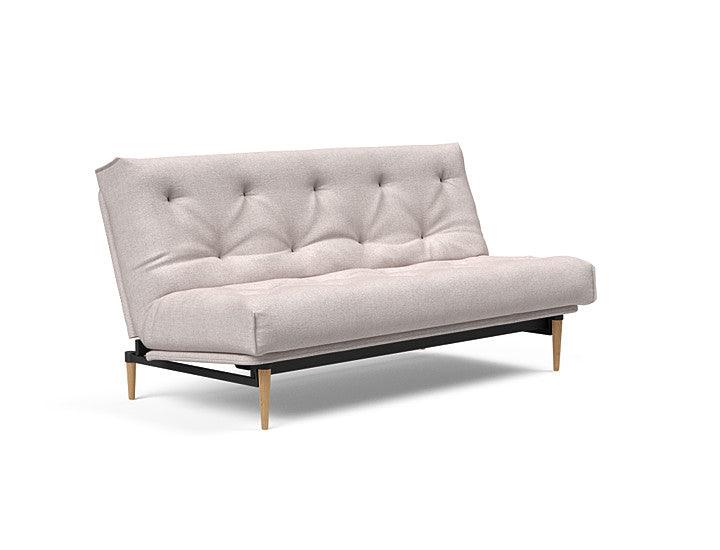 Sovesofa Colpus Eik med Soft Spring Madrass fra Innovation Living