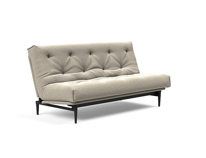 Sovesofa Colpus Sort Eik med Spring Madrass fra Innovation Living
