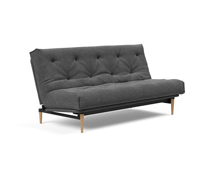 Sovesofa Colpus Eik med Soft Spring Madrass fra Innovation Living