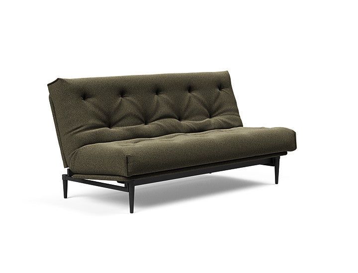Sovesofa Colpus Sort Eik med Classic Madrass fra Innovation Living
