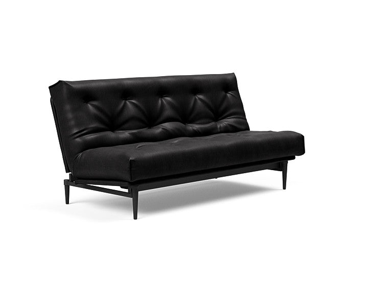 Sovesofa Colpus Sort Eik med Classic Madrass fra Innovation Living