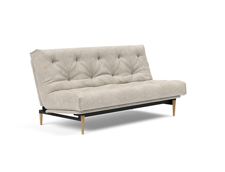 Sovesofa Colpus Eik med Soft Spring Madrass fra Innovation Living
