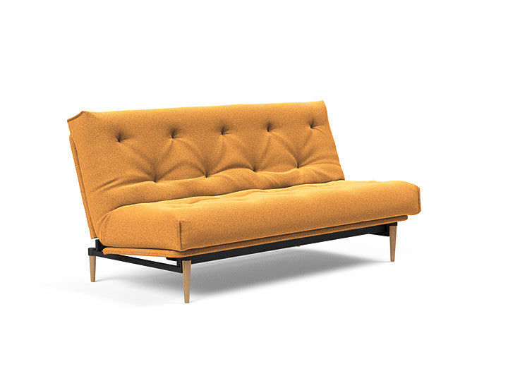 Sovesofa Colpus Eik med Soft Spring Madrass fra Innovation Living