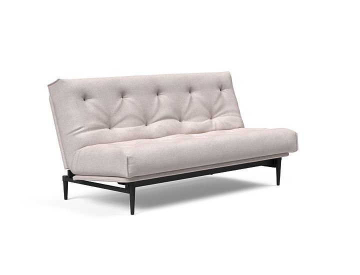 Sovesofa Colpus Sort Eik med Soft Spring Madrass fra Innovation Living