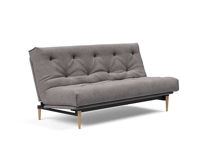 Sovesofa Colpus Eik med Soft Spring Madrass fra Innovation Living
