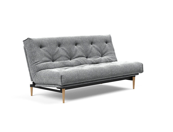 Sovesofa Colpus Eik med Soft Spring Madrass fra Innovation Living