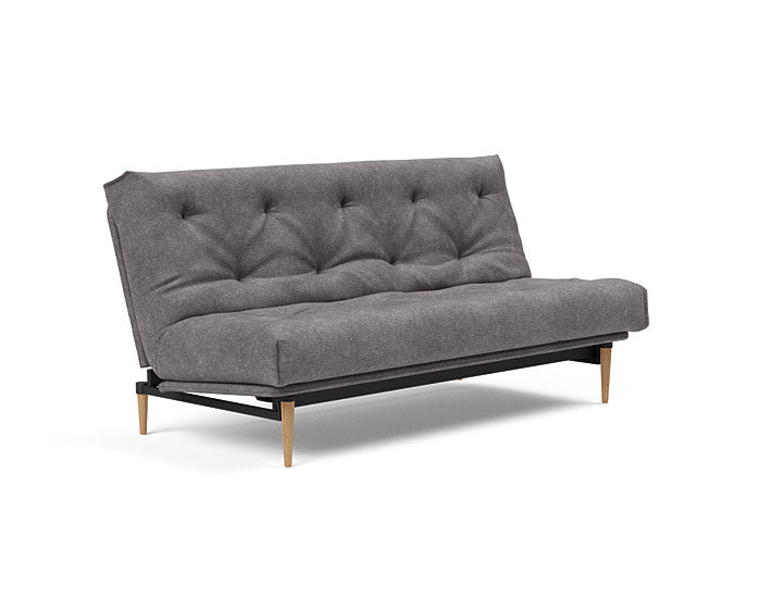 Sovesofa Colpus Eik med Soft Spring Madrass fra Innovation Living