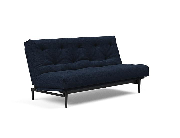 Sovesofa Colpus Sort Eik med Latex Madrass fra Innovation Living
