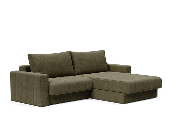 Sovesofa Akello Lounger med armlener fra Innovation Living Bedtime.no.