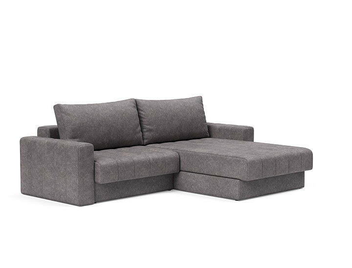 Sovesofa Akello Lounger med armlener fra Innovation Living Bedtime.no.