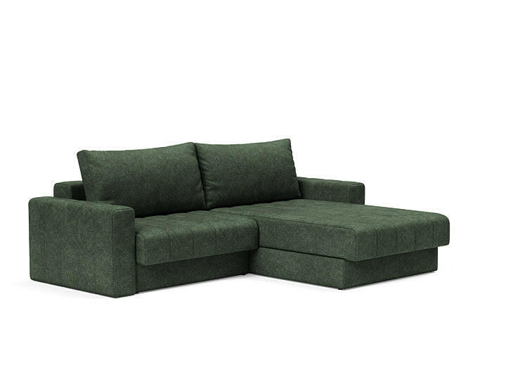 Sovesofa Akello Lounger med armlener fra Innovation Living Bedtime.no.