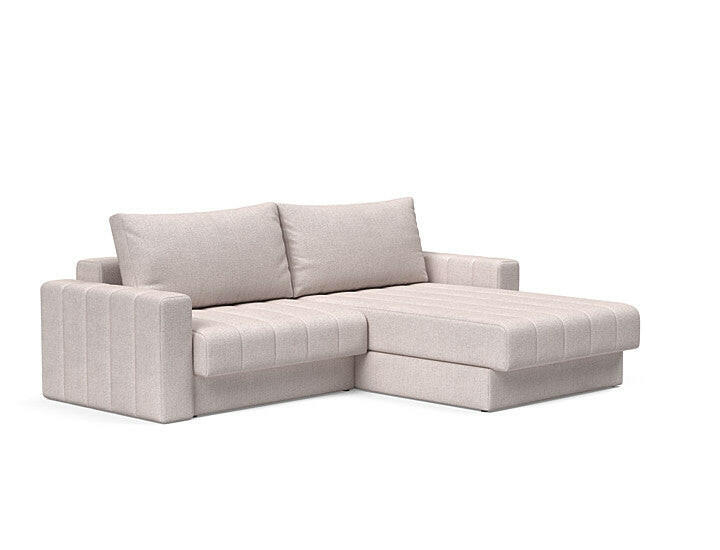 Sovesofa Akello Lounger med armlener fra Innovation Living Bedtime.no.