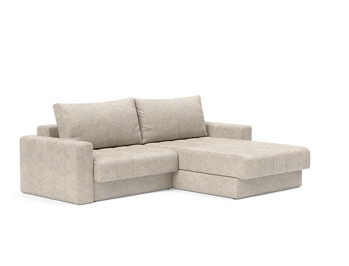 Sovesofa Akello Lounger med armlener fra Innovation Living Bedtime.no.