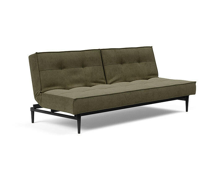 Sovesofa Splitback med Sort Styletto ben fra Innovation Living Bedtime.no.
