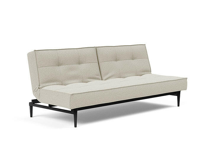 Sovesofa Splitback med Sort Styletto ben fra Innovation Living Bedtime.no.