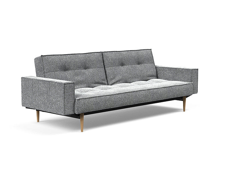 Sovesofa Splitback med Armlener & Lys Styletto ben fra Innovation Living