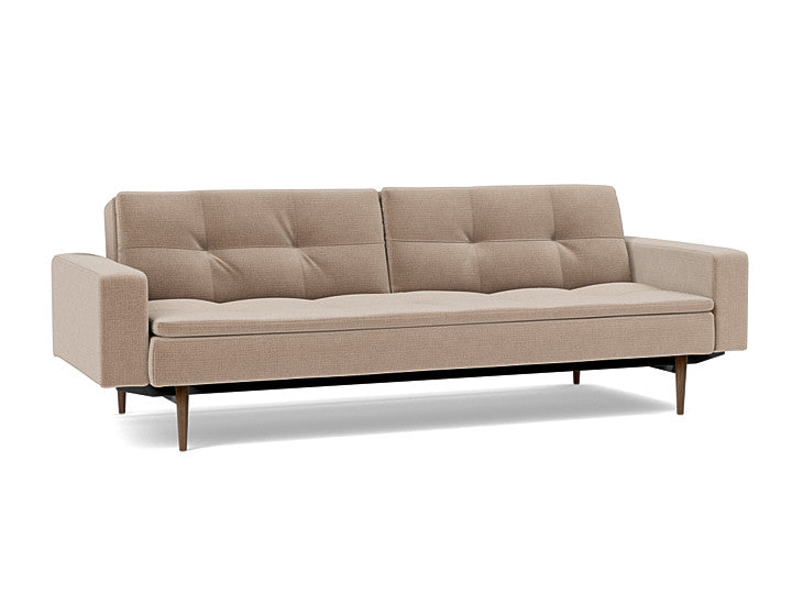Dublexo Mørk Styletto med armlener – 417 – produktvisualisering fra Innovation Living