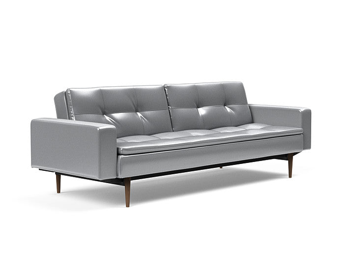 Sovesofa Dublexo med Armlener & Mørk Styletto ben fra Innovation Living