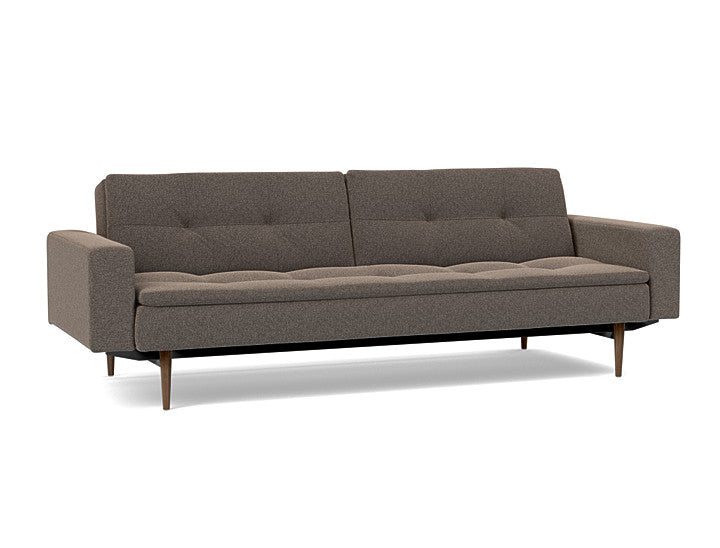 Dublexo Mørk Styletto med armlener – 530 – produktvisualisering fra Innovation Living