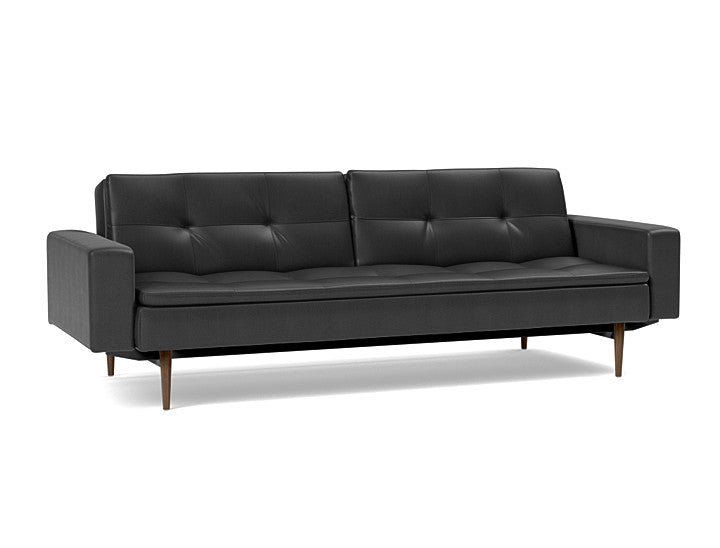 Dublexo Mørk Styletto med armlener – 550 – produktvisualisering fra Innovation Living