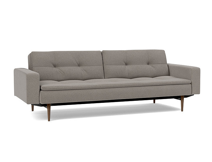 Dublexo Mørk Styletto med armlener – 521 – produktvisualisering fra Innovation Living