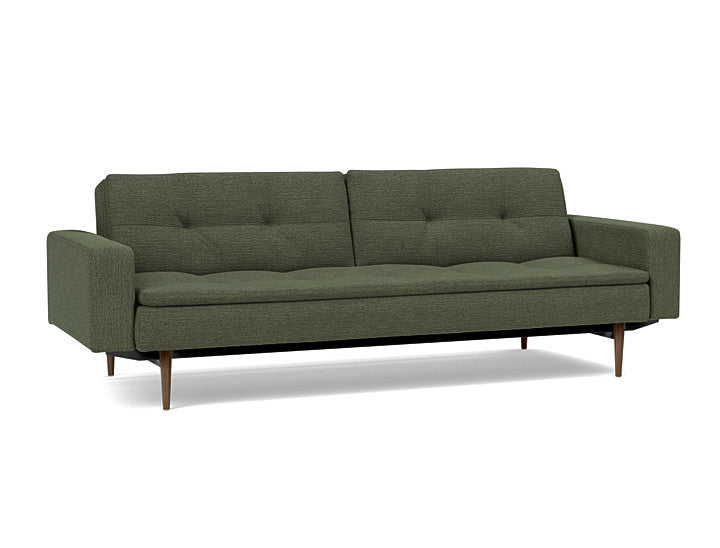 Dublexo Mørk Styletto med armlener – 353 – produktvisualisering fra Innovation Living