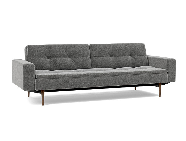 Dublexo Mørk Styletto med armlener – 563 – produktvisualisering fra Innovation Living