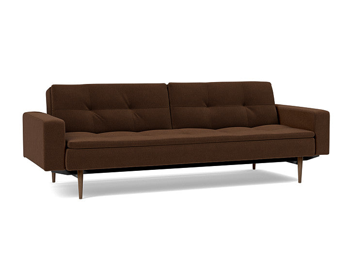 Dublexo Mørk Styletto med armlener – 359 – produktvisualisering fra Innovation Living