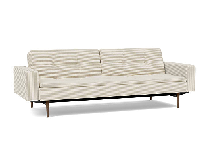Dublexo Mørk Styletto med armlener – 594 – produktvisualisering fra Innovation Living