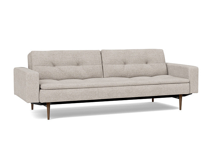 Dublexo Mørk Styletto med armlener – 471 – produktvisualisering fra Innovation Living