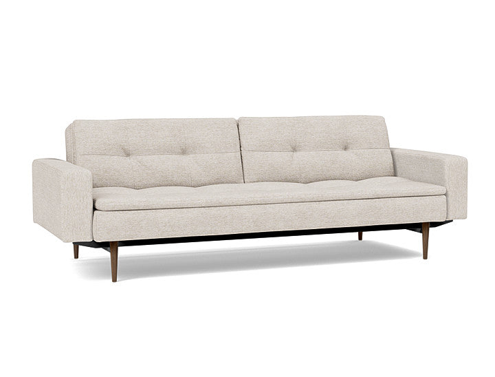 Dublexo Mørk Styletto med armlener – 470 – produktvisualisering fra Innovation Living