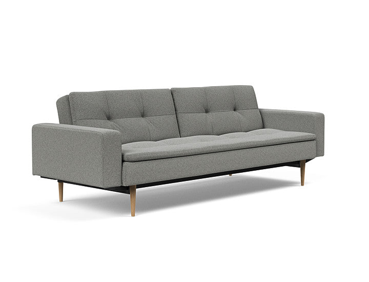 Sovesofa Dublexo med Armlener & Lys Styletto ben fra Innovation Living