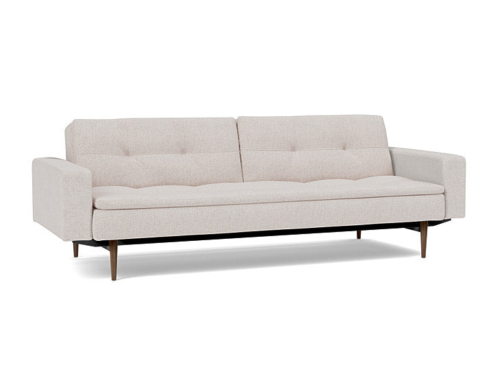 Dublexo Mørk Styletto med armlener – 300 – produktvisualisering fra Innovation Living