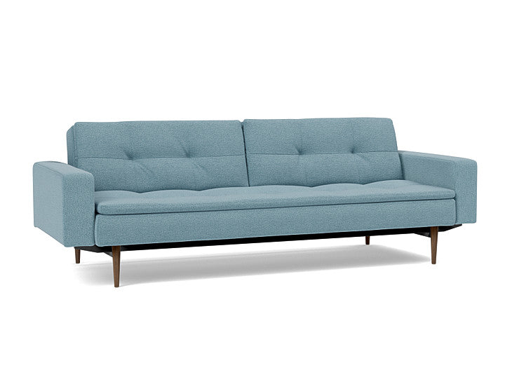 Dublexo Mørk Styletto med armlener – 525 – produktvisualisering fra Innovation Living