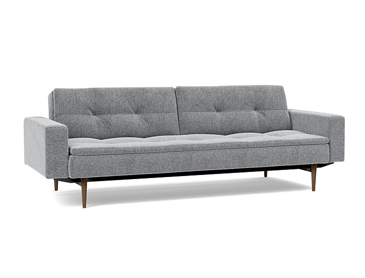 Dublexo Mørk Styletto med armlener – 565 – produktvisualisering fra Innovation Living