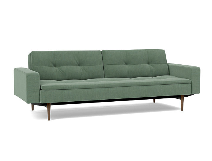 Dublexo Mørk Styletto med armlener – 518 – produktvisualisering fra Innovation Living