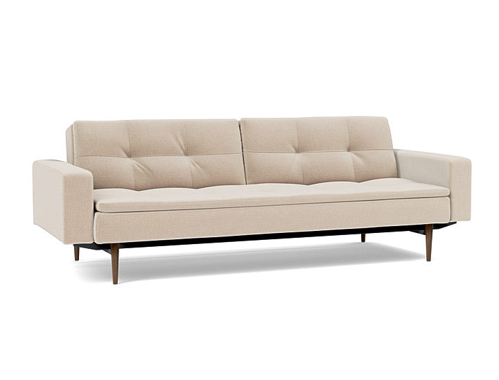 Dublexo Mørk Styletto med armlener – 410 – produktvisualisering fra Innovation Living