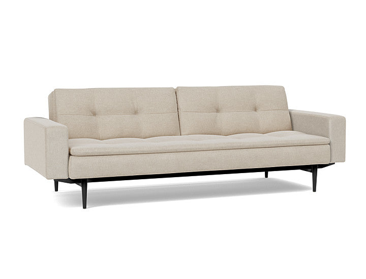 Dublexo Sort Styletto med armlener – 586 – produktvisualisering fra Innovation Living